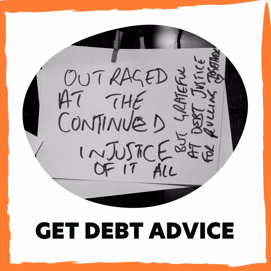 Get debt advice